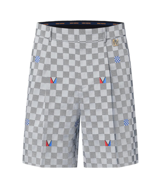 Louis Vuitton Louis Vuitton x America Cup Grey Damier Shorts-thehypepost-FEULX.png